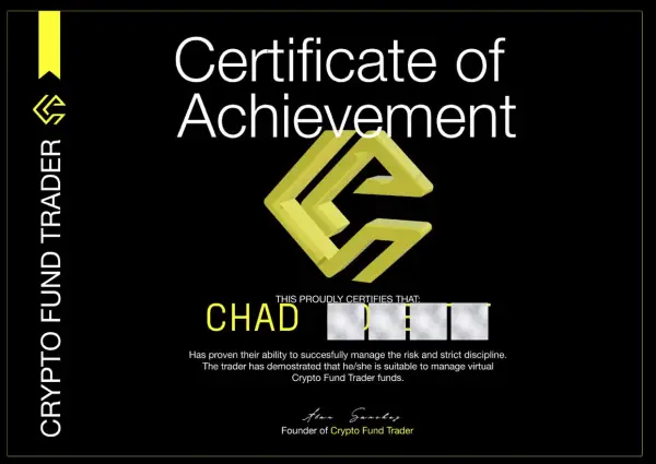Student certificate